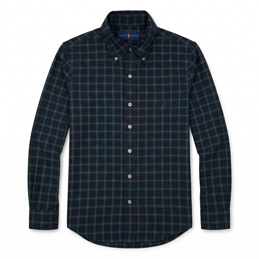 Camisa Polo Ralph Lauren Classic Fit Manga Larga Talla XS