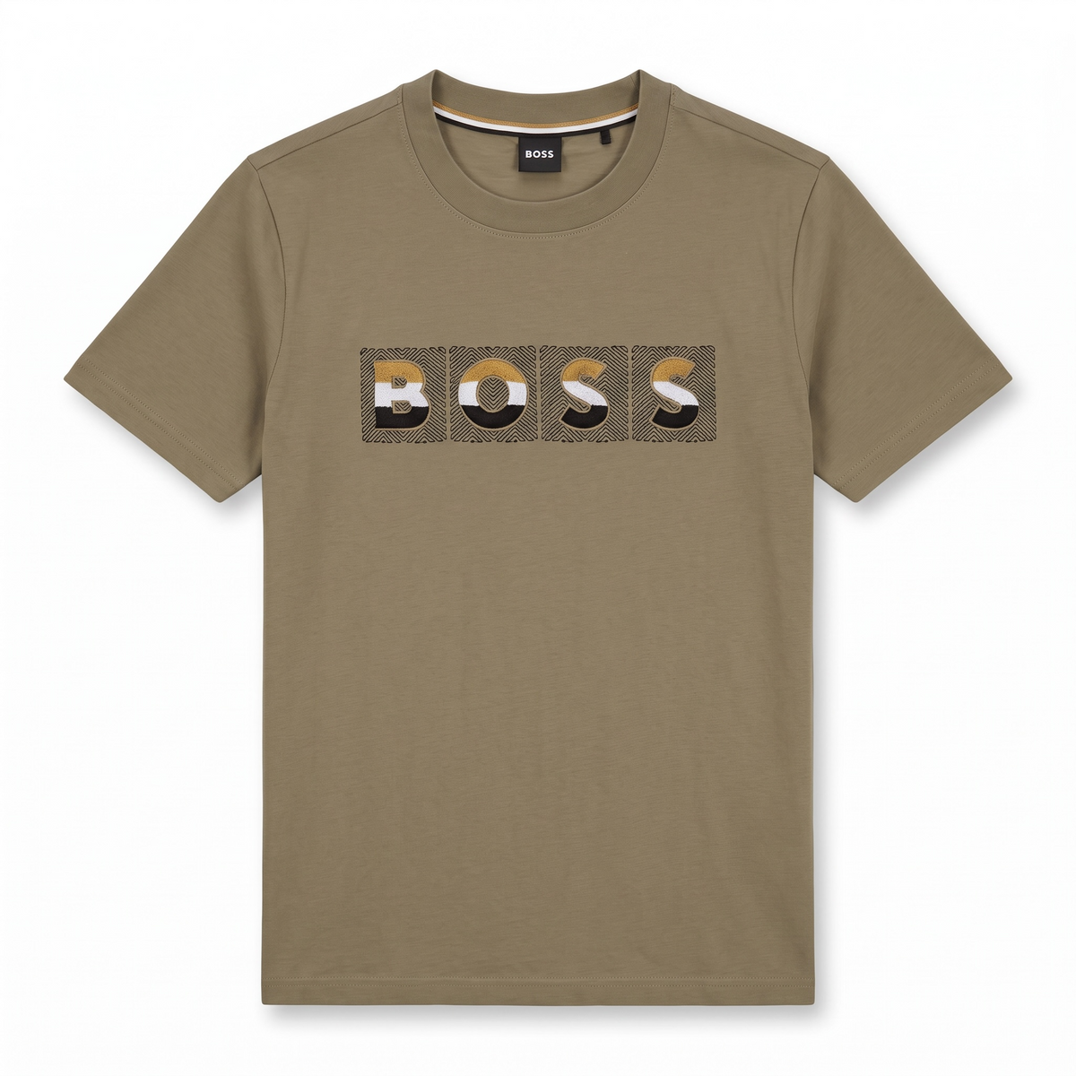Playera Boss Classic Fit Cuello Redondo Talla M