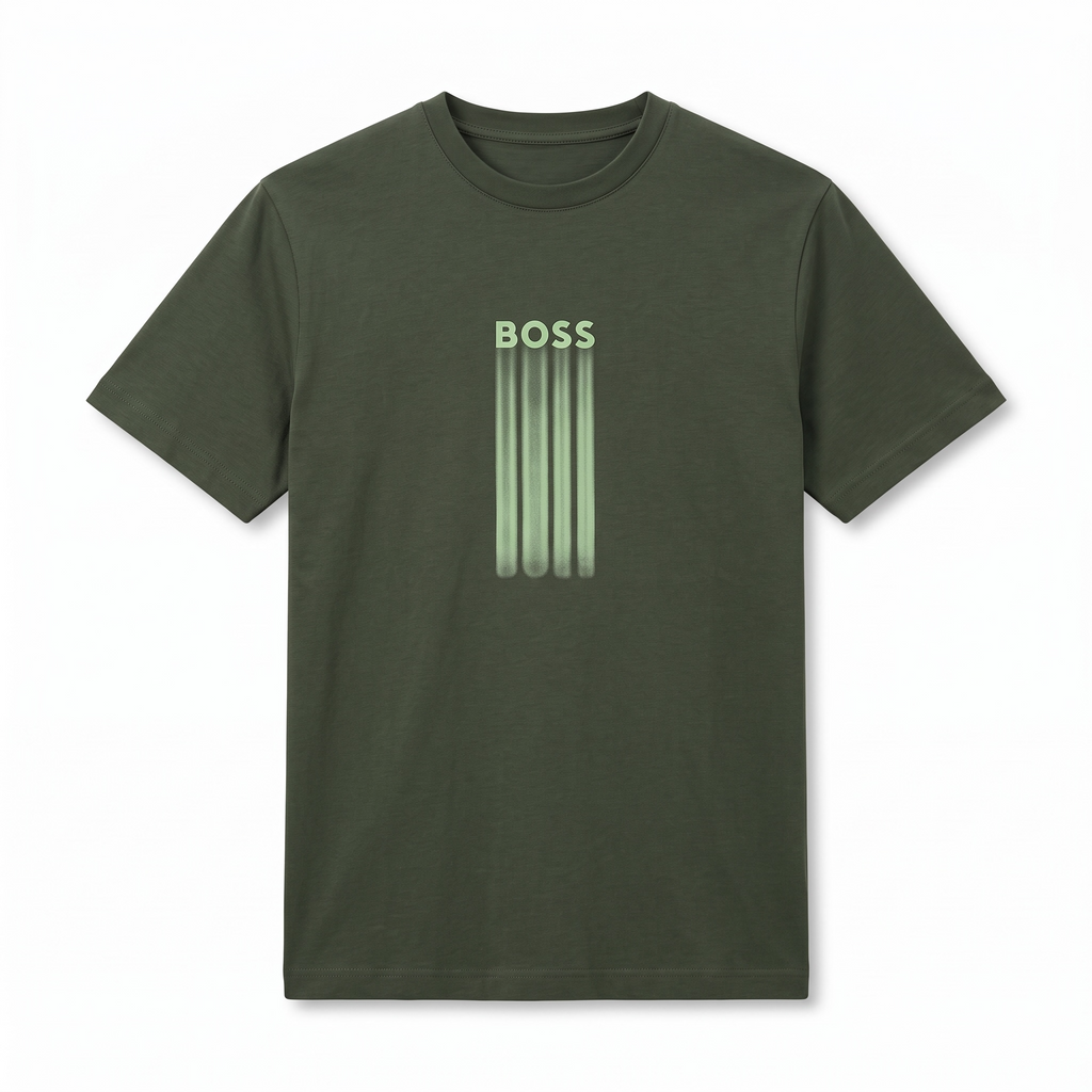 Playera Boss Classic Fit Cuello Redondo Talla M