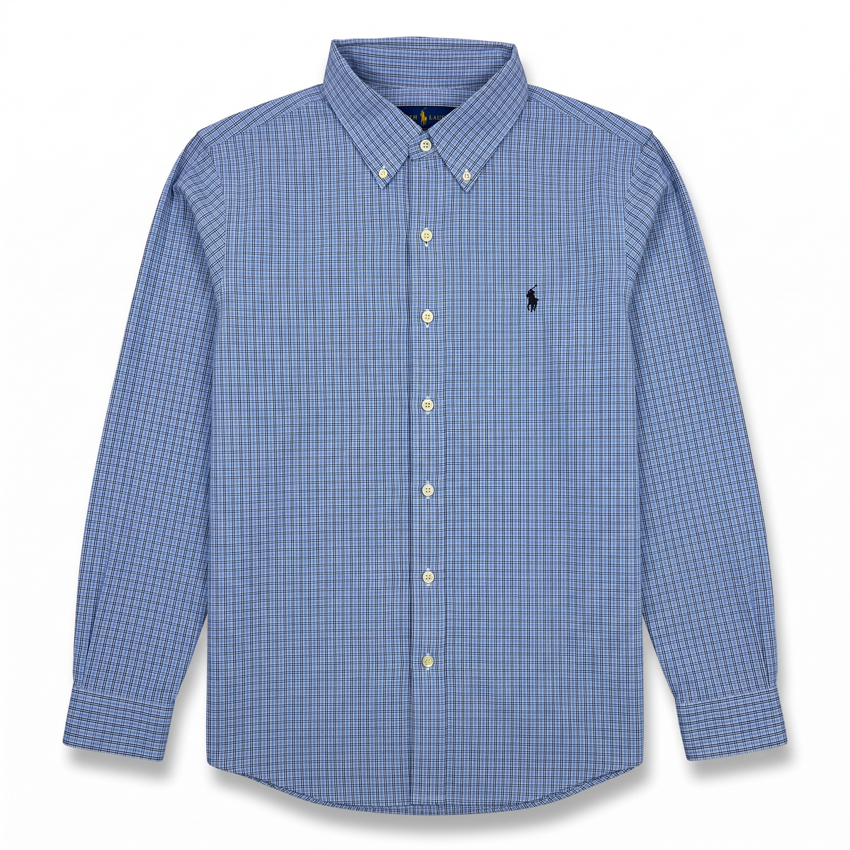 Camisa Polo Ralph Lauren Classic Fit Manga Larga Talla L