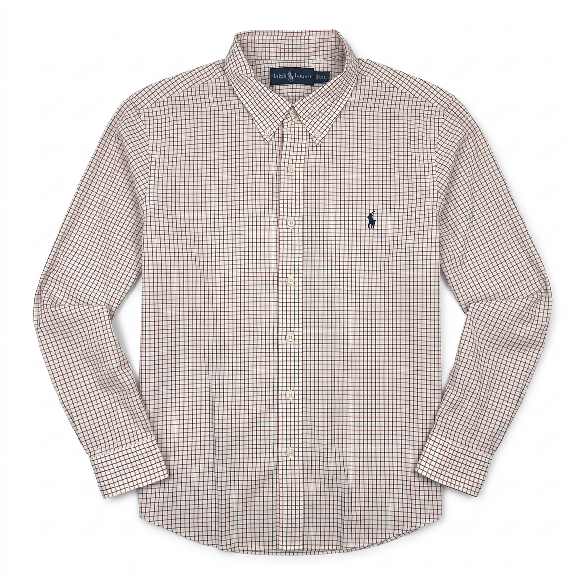 Camisa Polo Ralph Lauren Classic Fit manga larga talla XL
