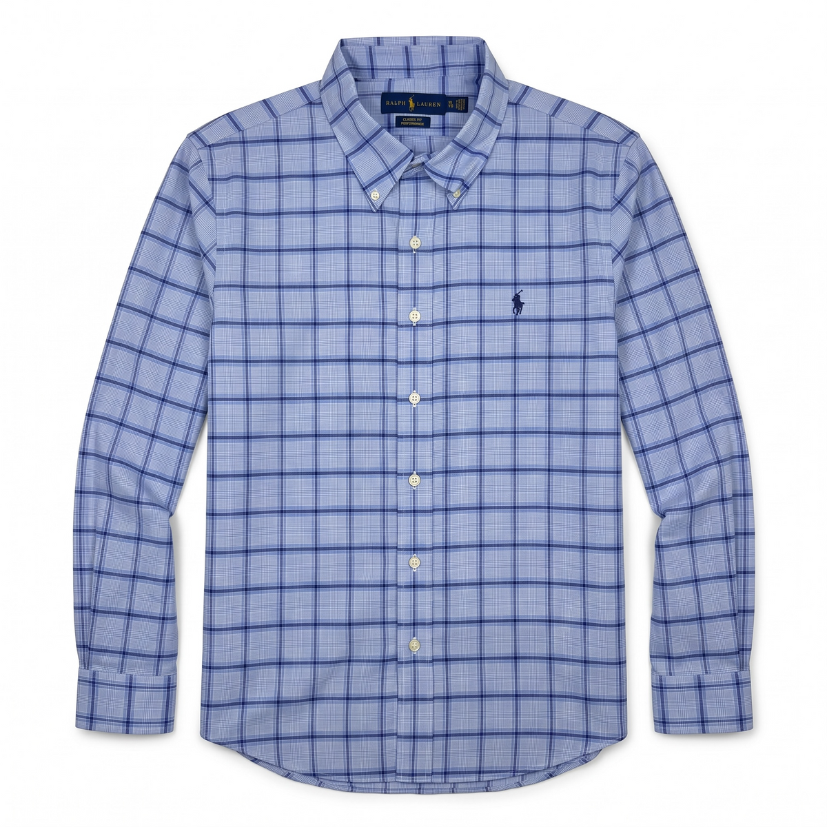 Camisa Polo Ralph Lauren Classic Fit manga larga talla XL