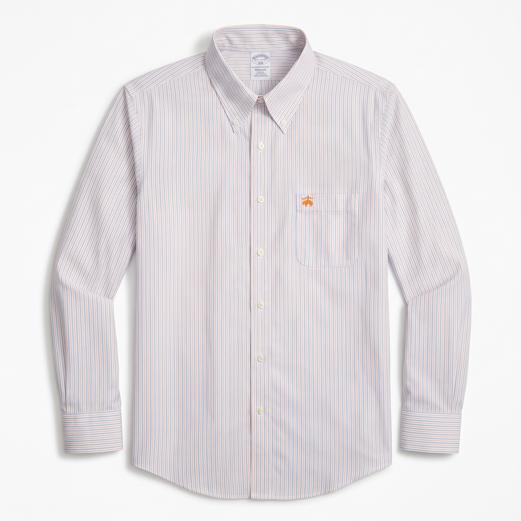 Camisa Brooks Brothers Classic Fit manga larga talla XL