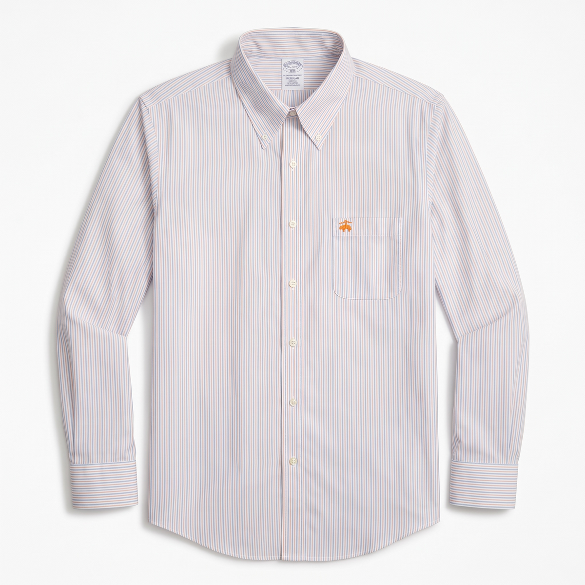 Camisa Brooks Brothers Classic Fit manga larga talla XL