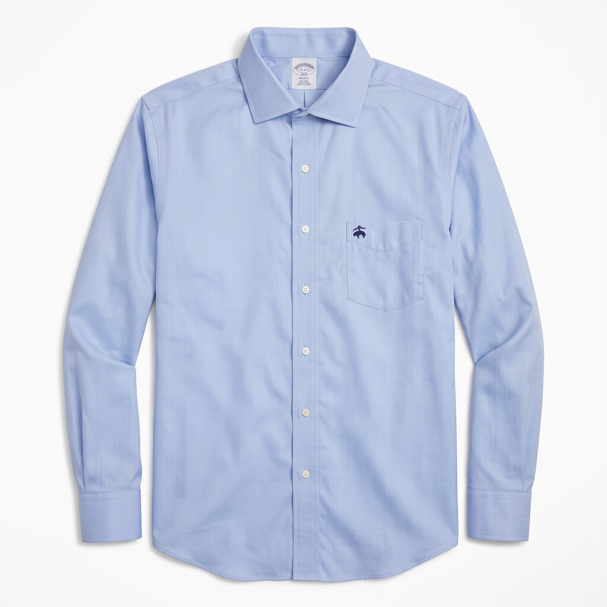 Camisa Brooks Brothers Classic Fit manga larga talla XL