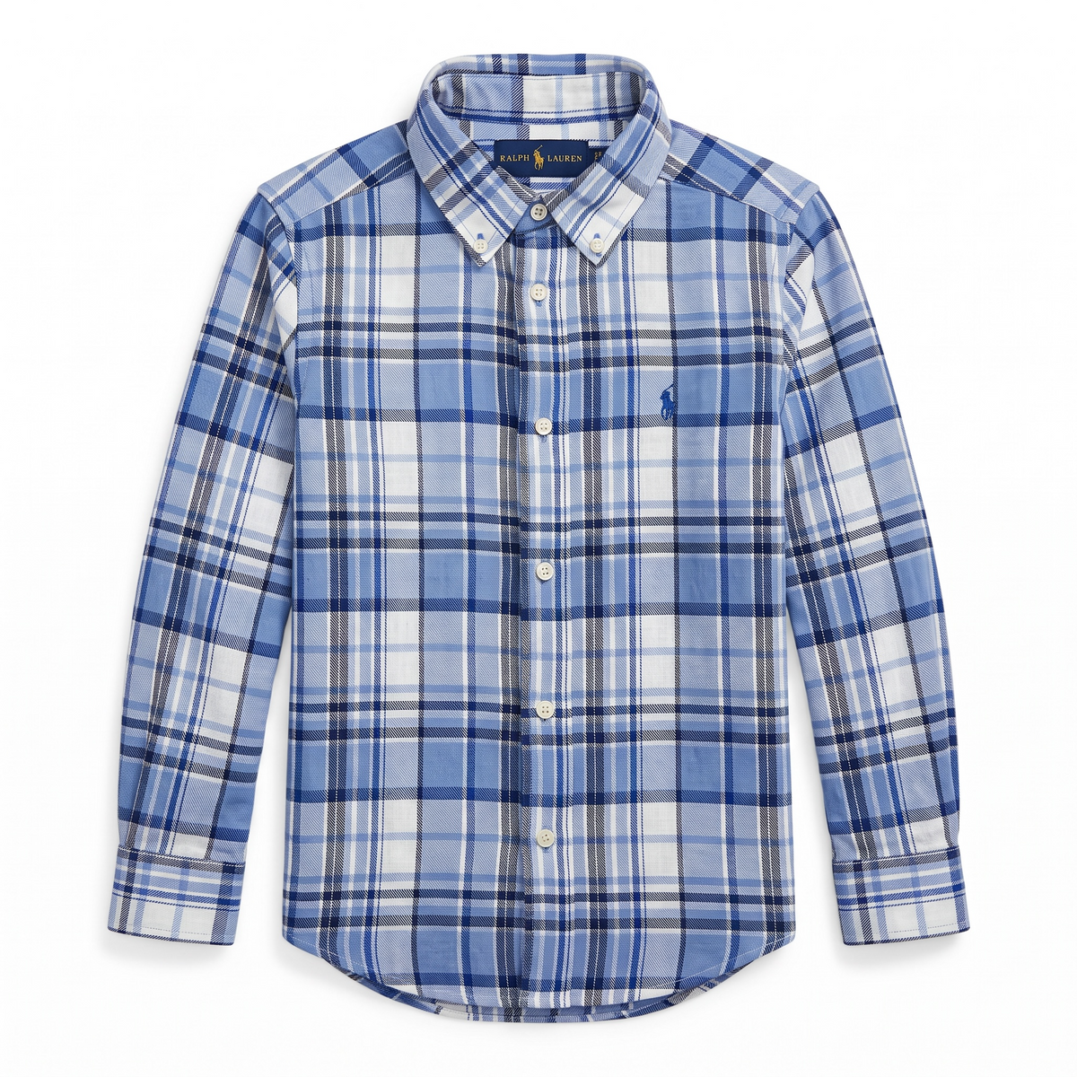 Camisa Polo Ralph Lauren Classic Fit manga larga talla 5 niño