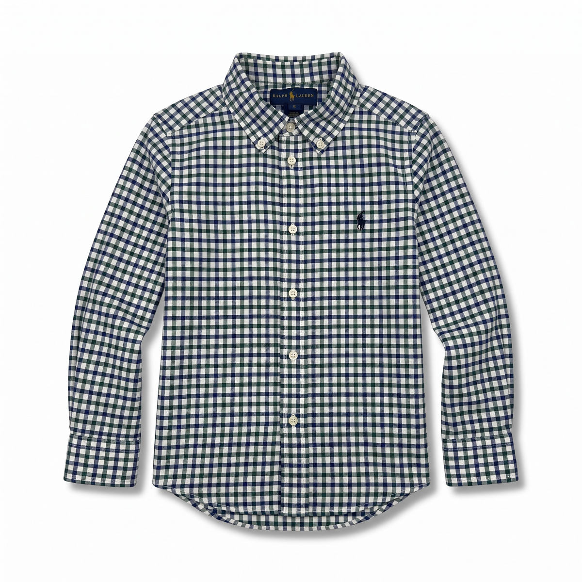 Camisa Polo Ralph Lauren Classic Fit manga larga talla 5 niño