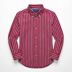 Camisa Polo Ralph Lauren Classic Fit manga larga talla 7 niño