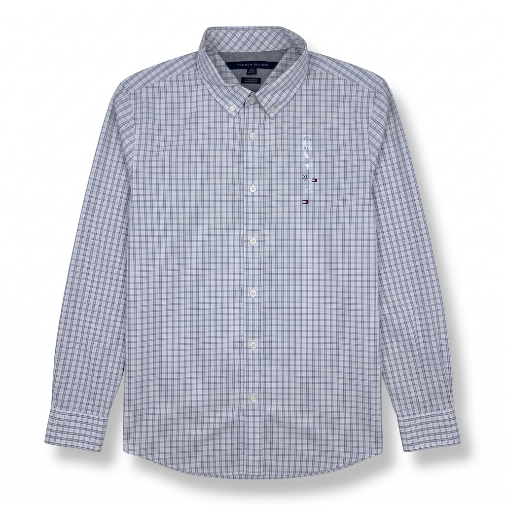 Camisa Tommy Hilfiger Custom Fit Manga Larga Talla XL
