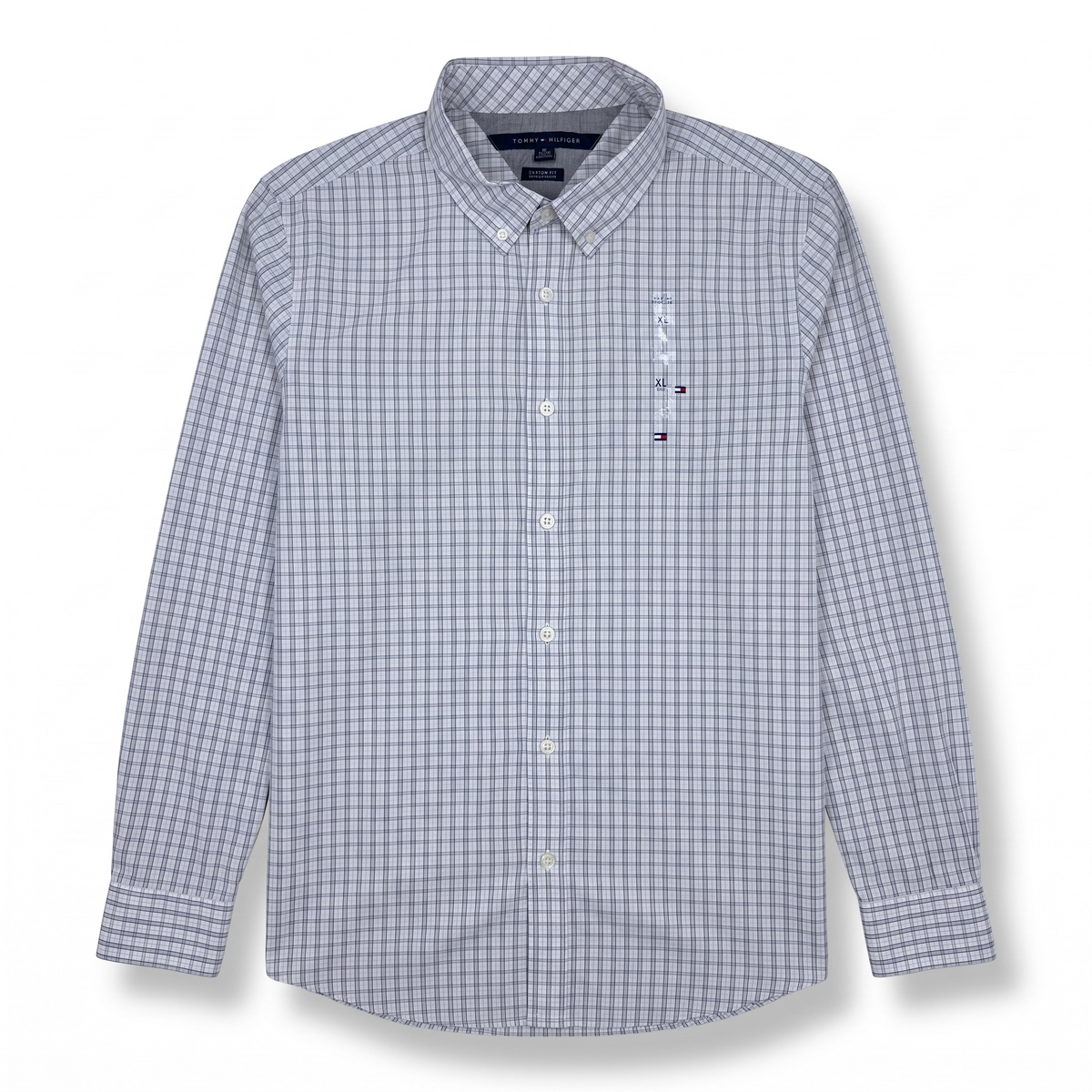 Camisa Tommy Hilfiger Custom Fit Manga Larga Talla XL