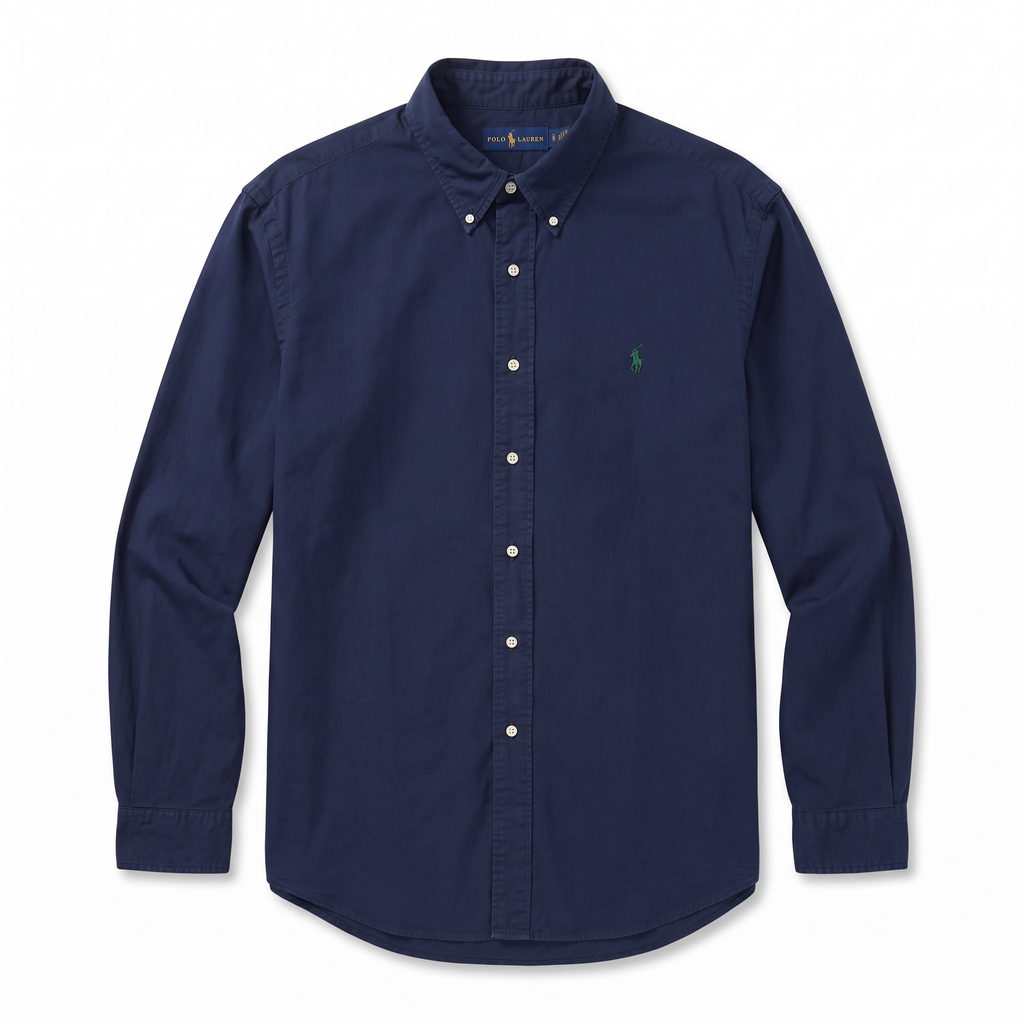 Camisa Polo Ralph Lauren Classic Fit Manga Larga Talla XXXL