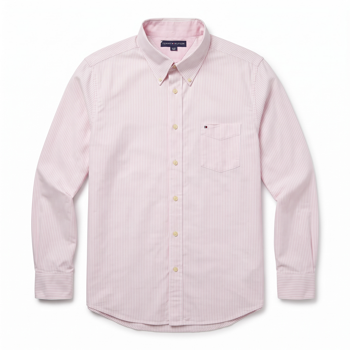 Camisa Tommy Hilfiger Classic Fit manga larga talla XL