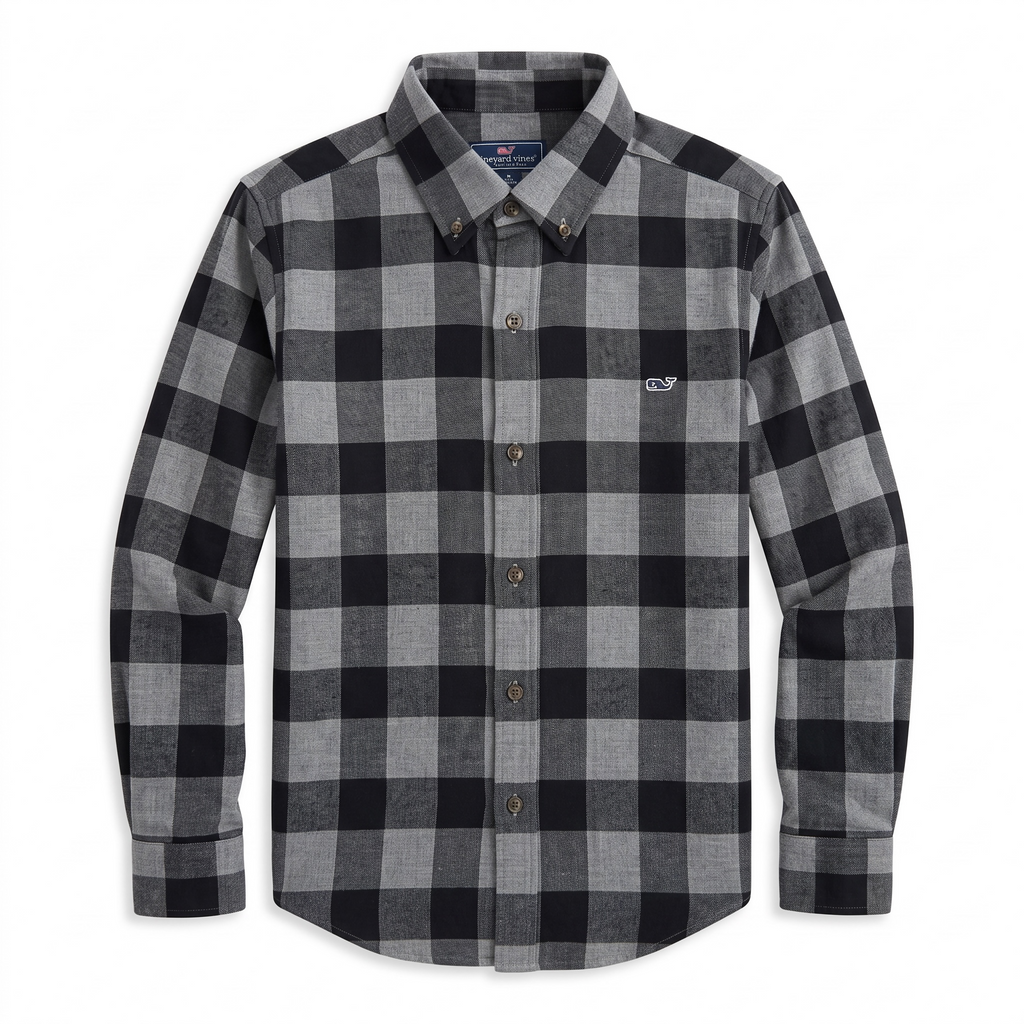 Camisa Vineyard Vines Classic Fit manga larga talla XL