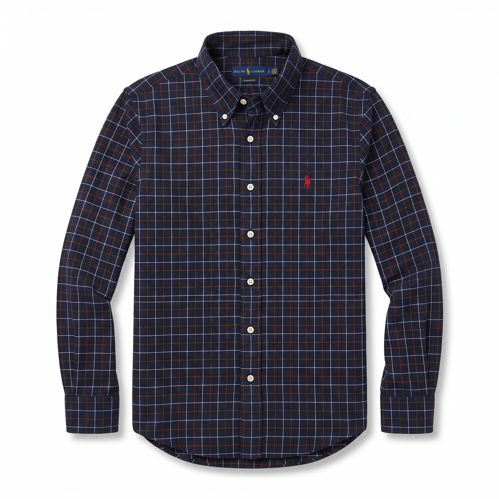 Camisa Polo Ralph Lauren Classic Fit manga larga talla L