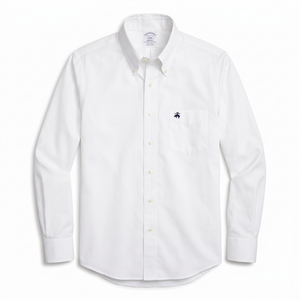 Camisa Brooks Brothers Classic Fit manga larga talla L
