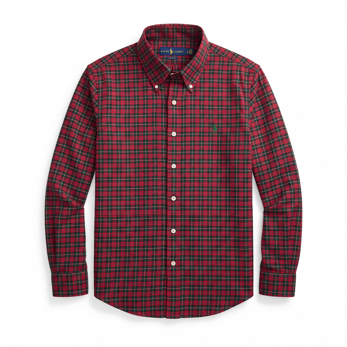 Camisa Polo Ralph Lauren Classic Fit manga larga talla L