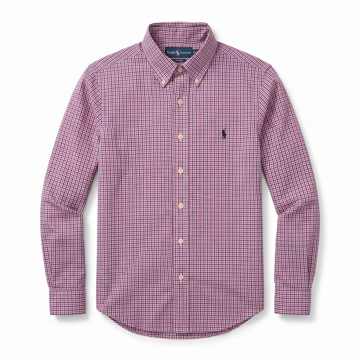 Camisa Polo Ralph Lauren Classic Fit manga larga talla L