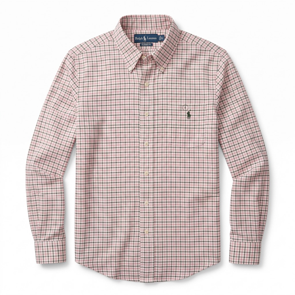 Camisa Polo Ralph Lauren Classic Fit manga larga talla L