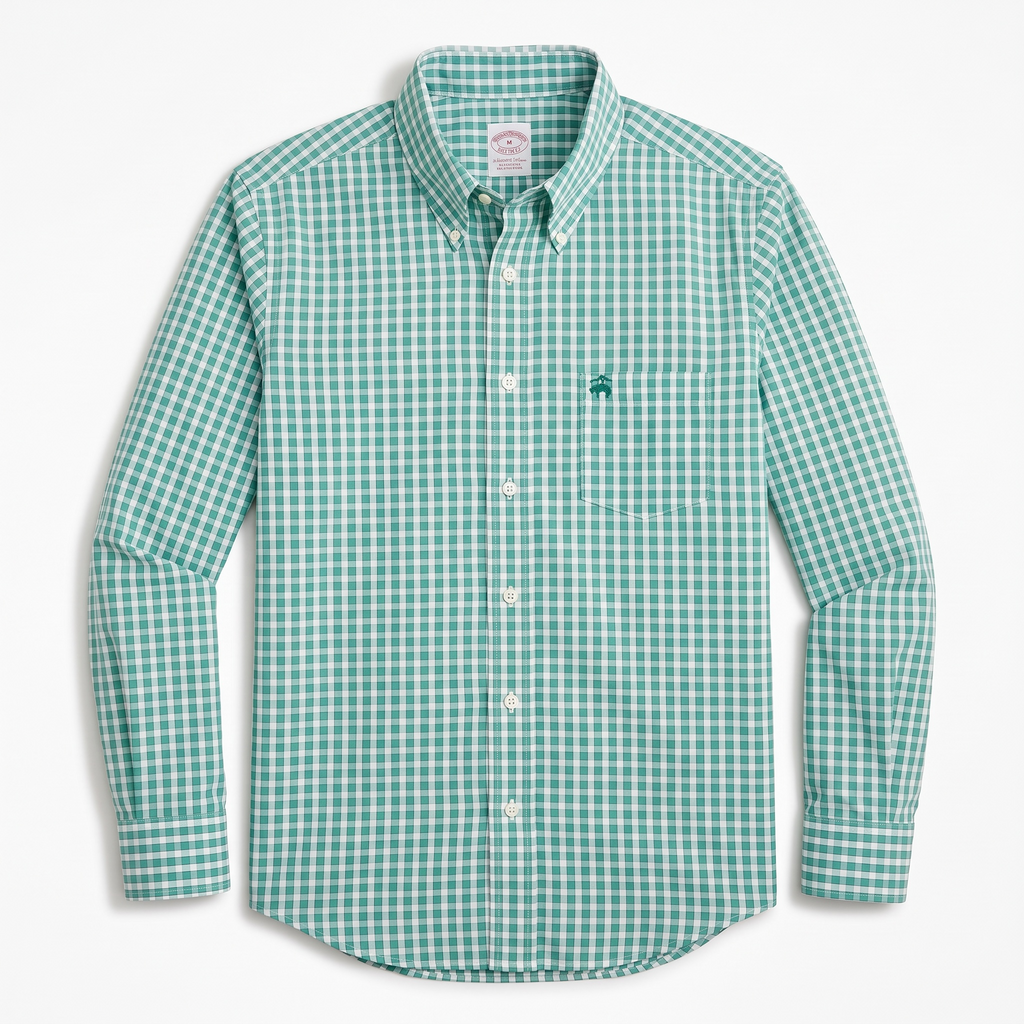 Camisa Brooks Brothers Classic Fit manga larga talla L