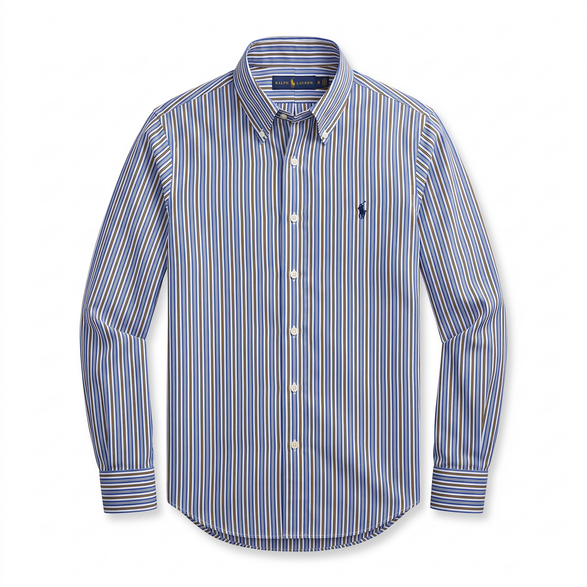 Camisa Polo Ralph Lauren Classic Fit Manga Larga Talla S