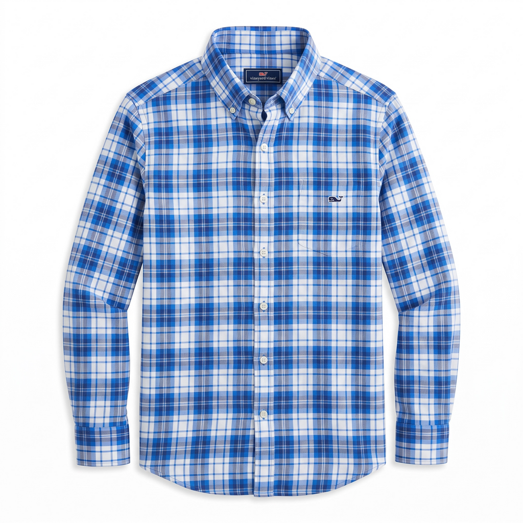 Camisa Vineyard Vines Classic Fit Manga Larga Talla S