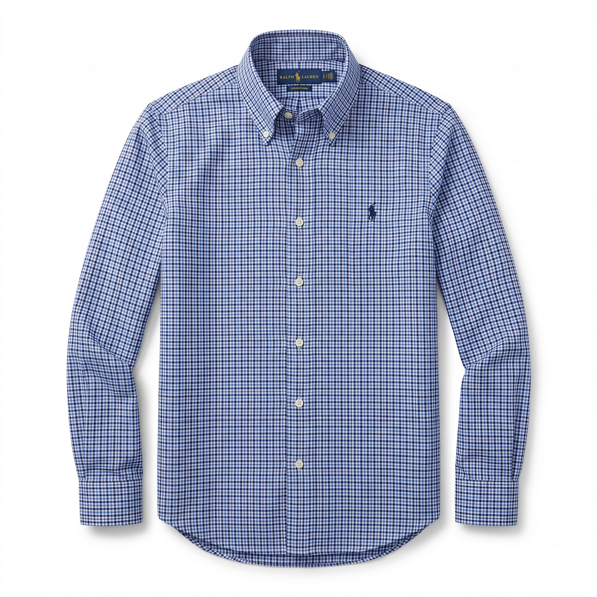 Camisa Polo Ralph Lauren Classic Fit Manga Larga Talla L