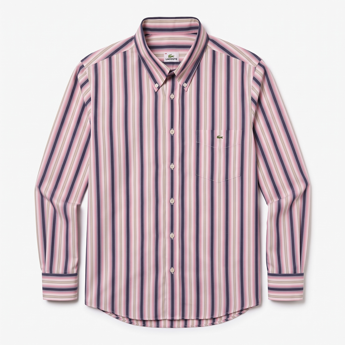 Camisa Lacoste Classic Fit manga larga talla XL