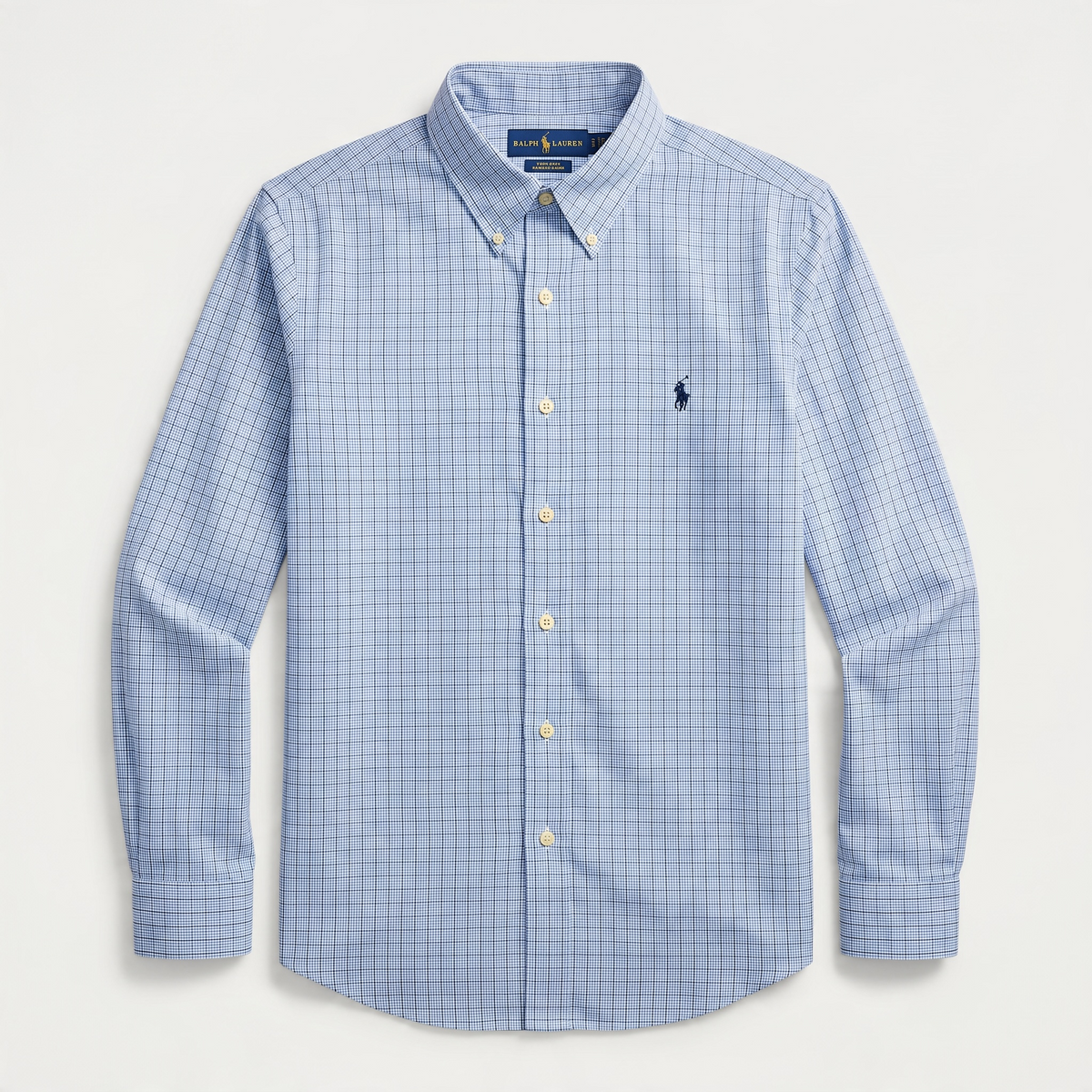 Camisa Polo Ralph Lauren Classic Fit Manga Larga Talla XL