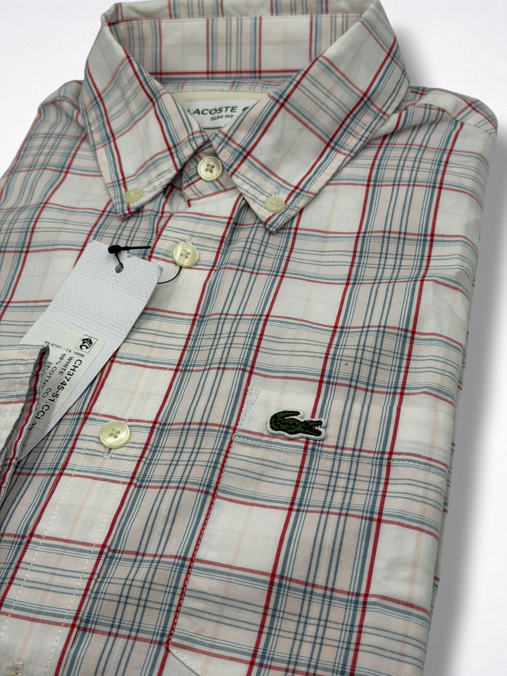 Camisa Lacoste Classic Fit Manga Larga Talla XS