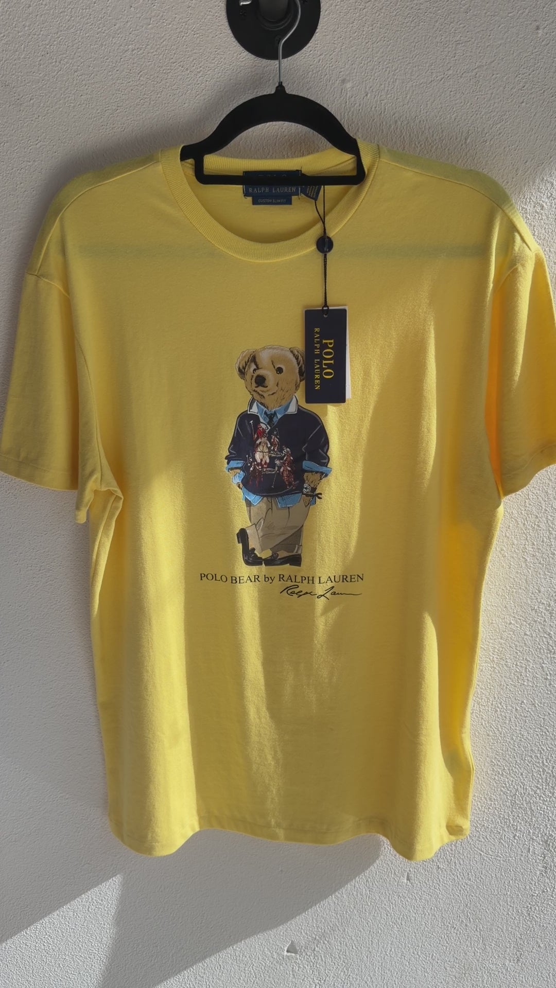 Playera Polo Ralph Lauren Classic Fit Cuello Redondo Talla M