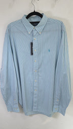 Camisa Polo Ralph Lauren Classic Fit 17 Manga Larga 36/37 Talla XL