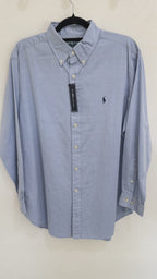 Camisa Polo Ralph Lauren 16 1/2 Classic Fit Manga Larga 32/33 Talla L