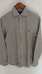 Camisa Polo Ralph Lauren Slim Fit Manga Larga Talla XS