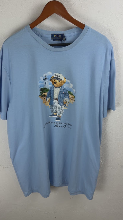 Playera Polo Ralph Lauren Classic Fit Cuello Redondo Talla XL