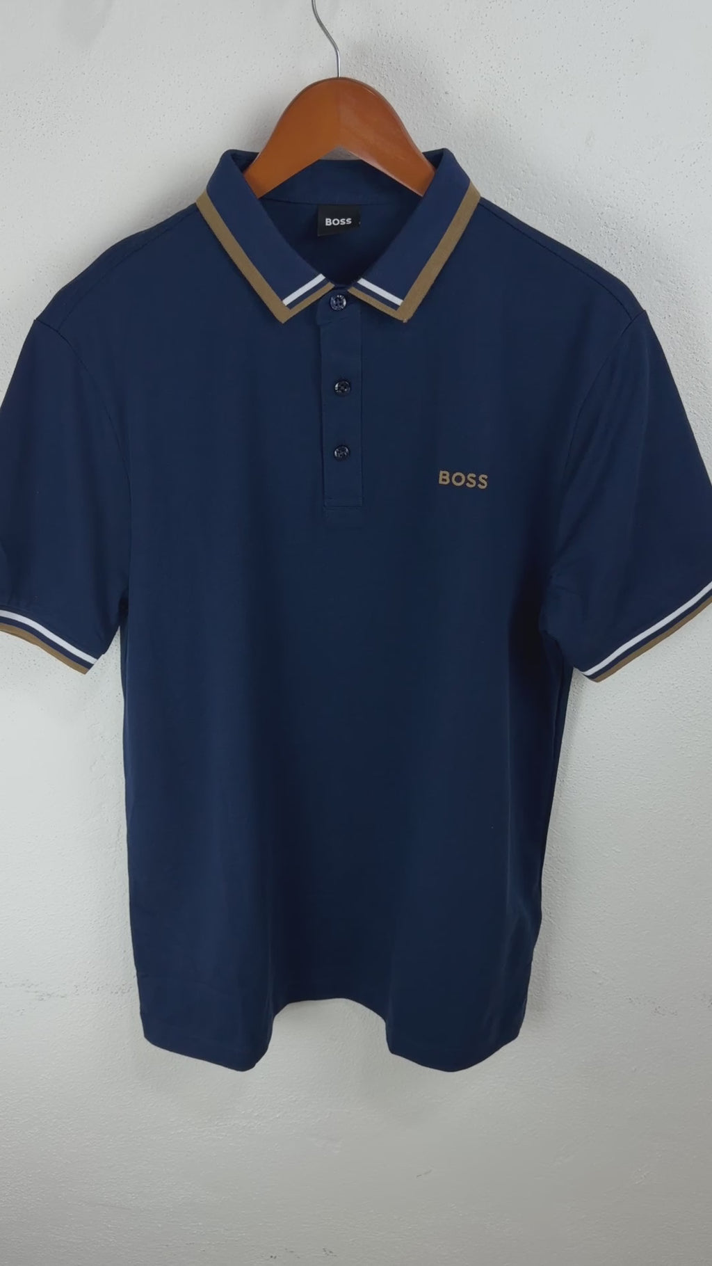 Playera Boss Classic Fit Tipo Polo Talla M