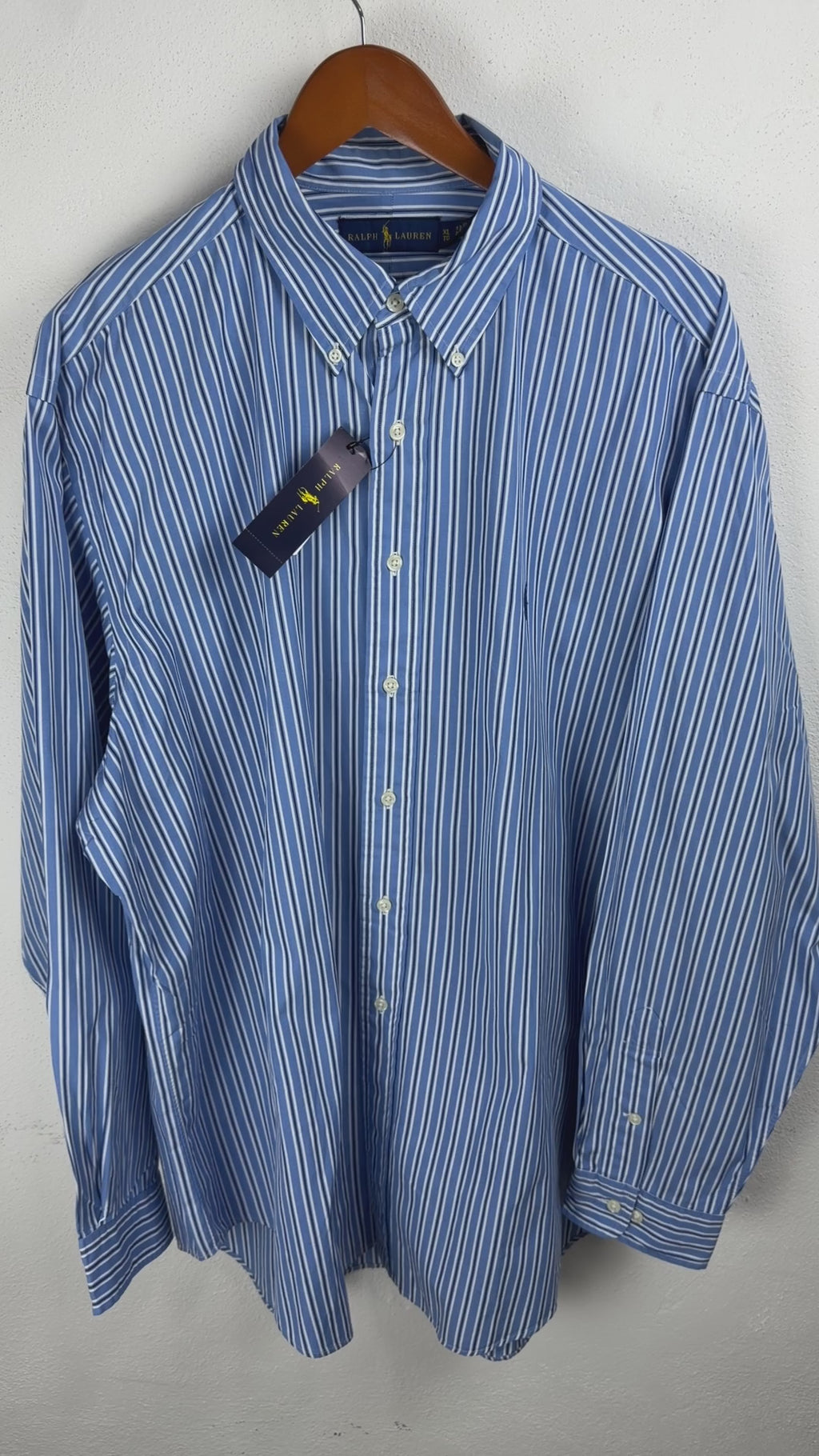 Camisa Polo Ralph Lauren Classic Fit Manga Larga Talla XL