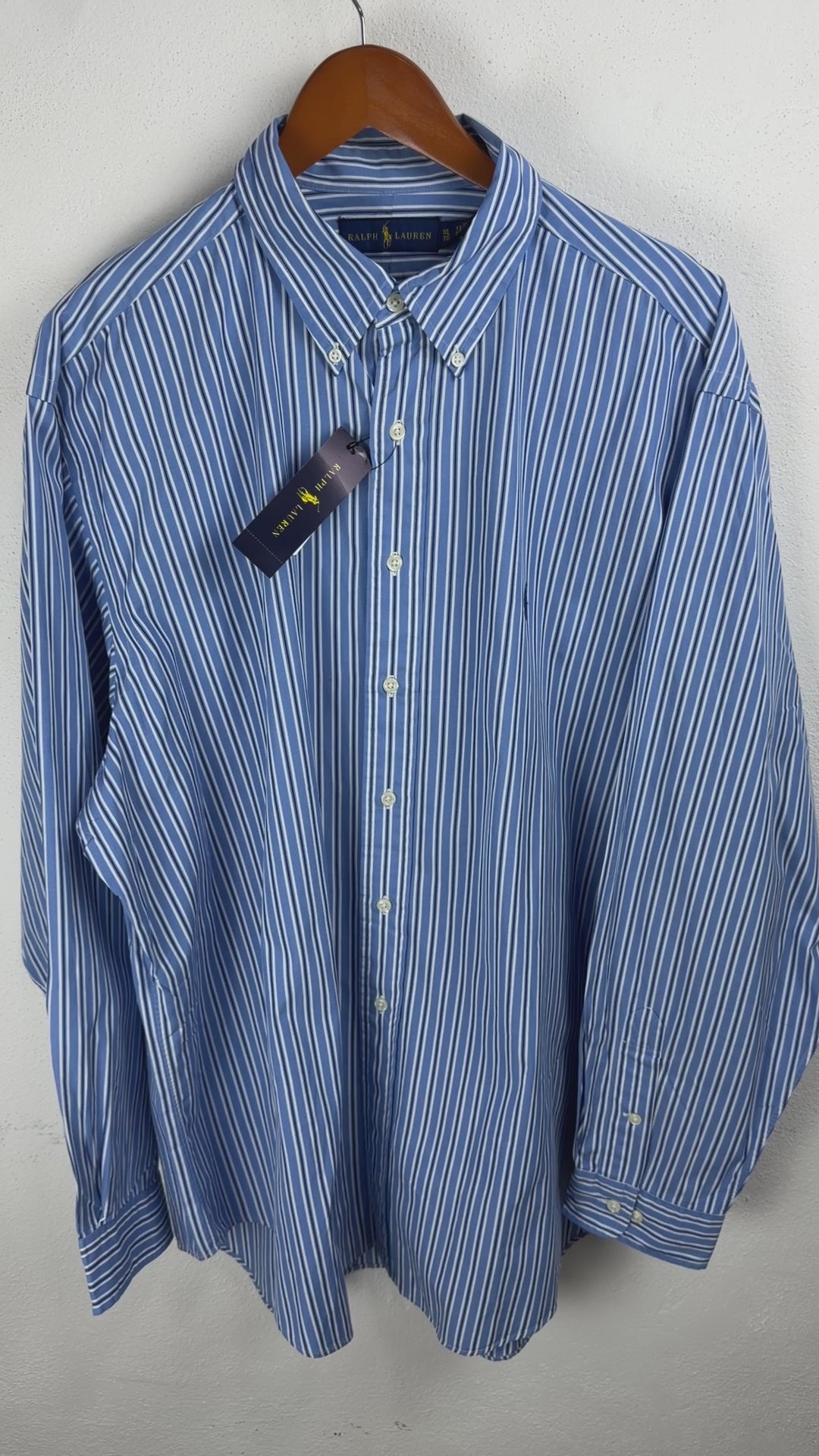 Camisa Polo Ralph Lauren Classic Fit Manga Larga Talla XL