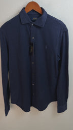 Camisa Polo Ralph Lauren Slim Fit Manga Larga Talla M