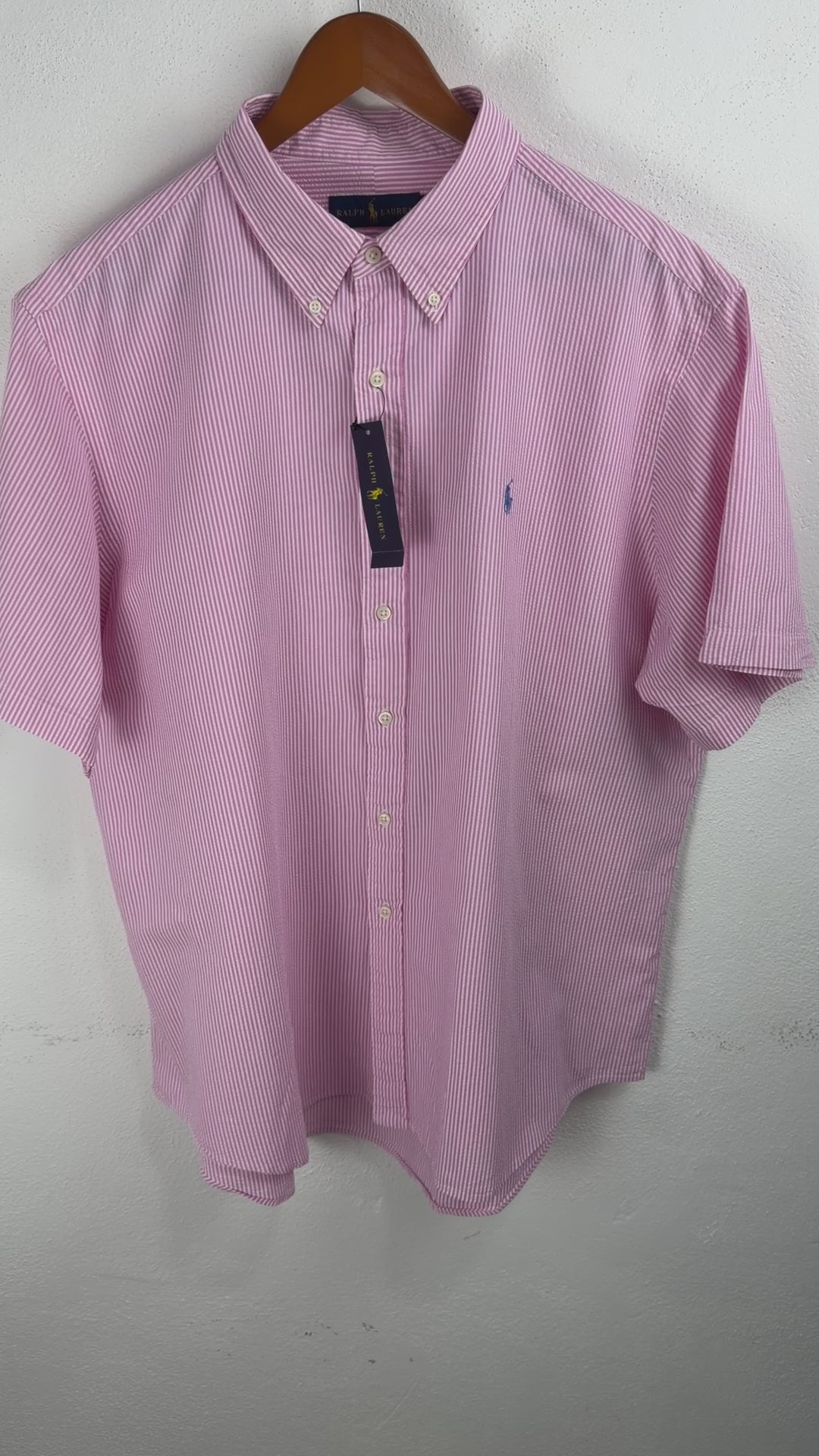 Camisa Polo Ralph Lauren Classic Fit Manga Corta Talla XXL