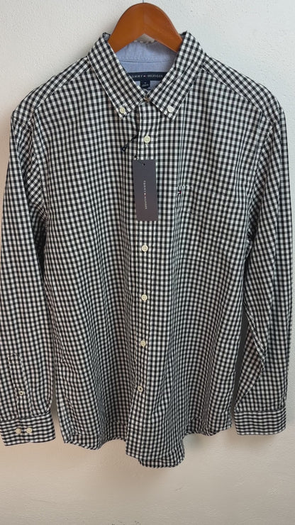 Camisa Tommy Hilfiger Classic Fit Manga Larga Talla M