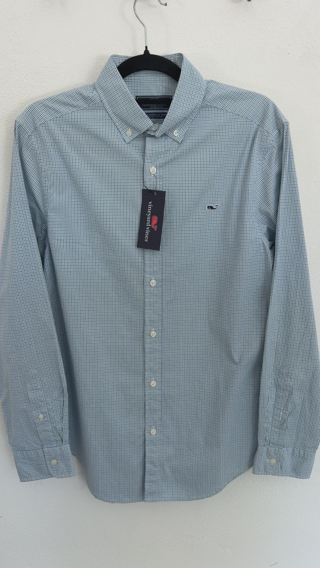 Camisa Vineyard Vines Classic Fit Manga Larga Talla S