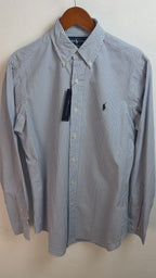 Camisa Polo Ralph Lauren 14 1/2 Classic Fit Manga Larga 32/33 Talla S