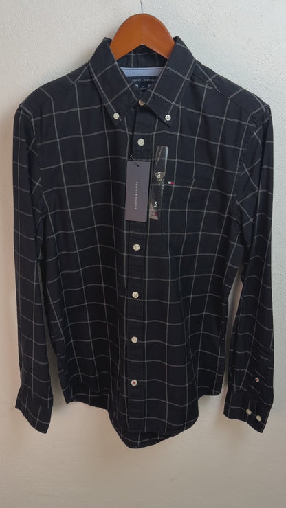 Camisa Tommy Hilfiger Classic Fit Manga Larga Talla S