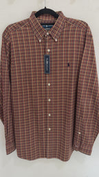 Camisa Polo Ralph Lauren Classic Fit Manga Larga Talla L