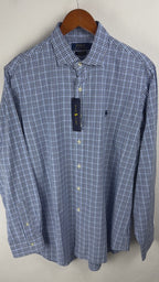 Camisa Polo Ralph Lauren Classic Fit Manga Larga Talla L