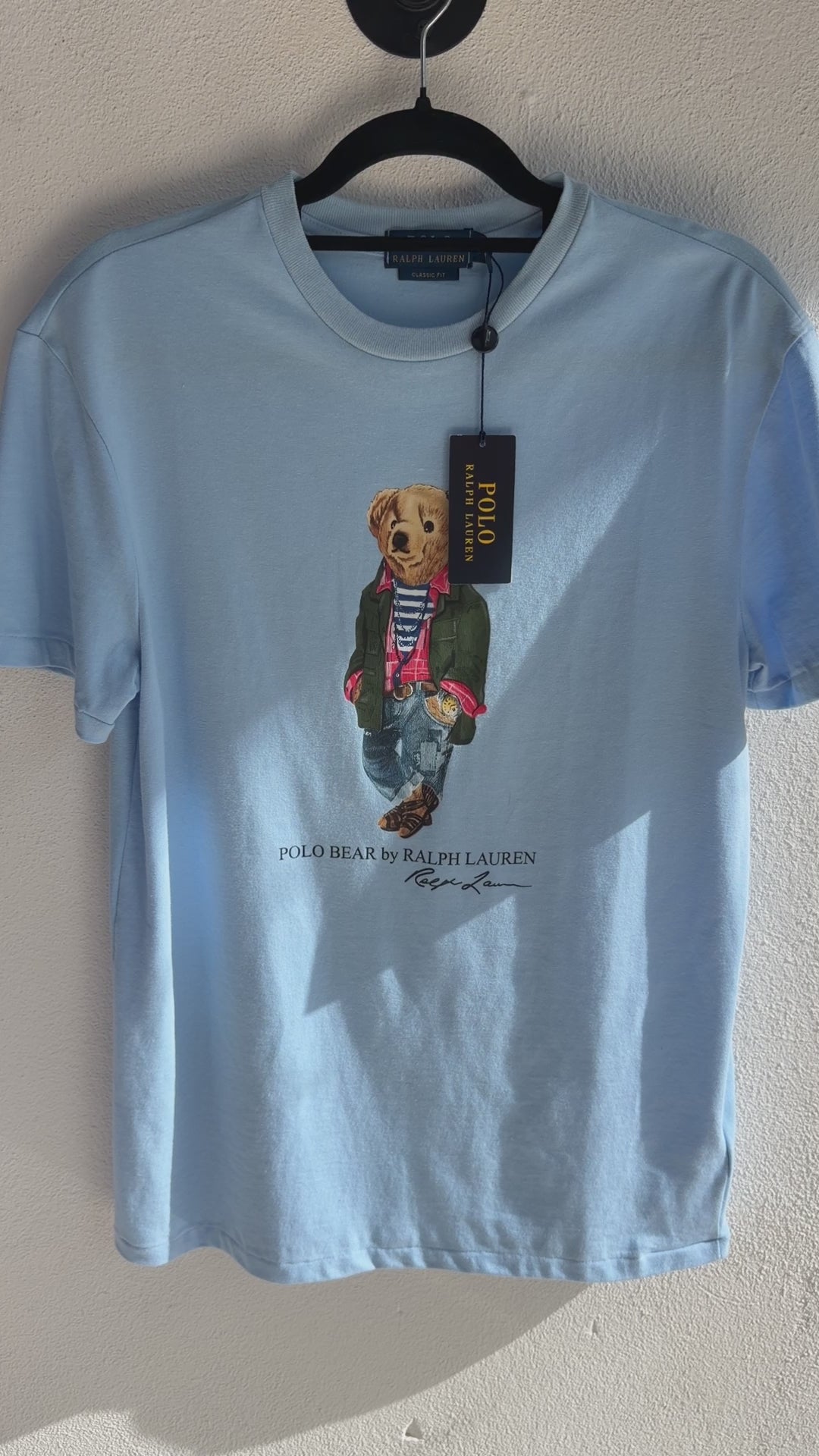 Playera Polo Ralph Lauren Classic Fit Cuello Redondo Talla S
