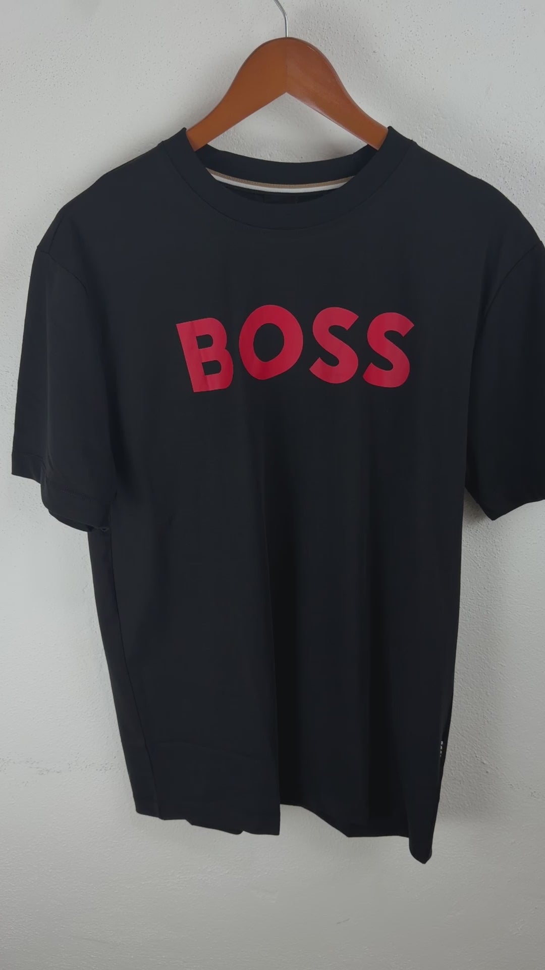 Playera Boss Classic Fit Cuello Redondo Talla L