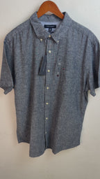Camisa Tommy Hilfiger Slim Fit Manga Corta Talla XL