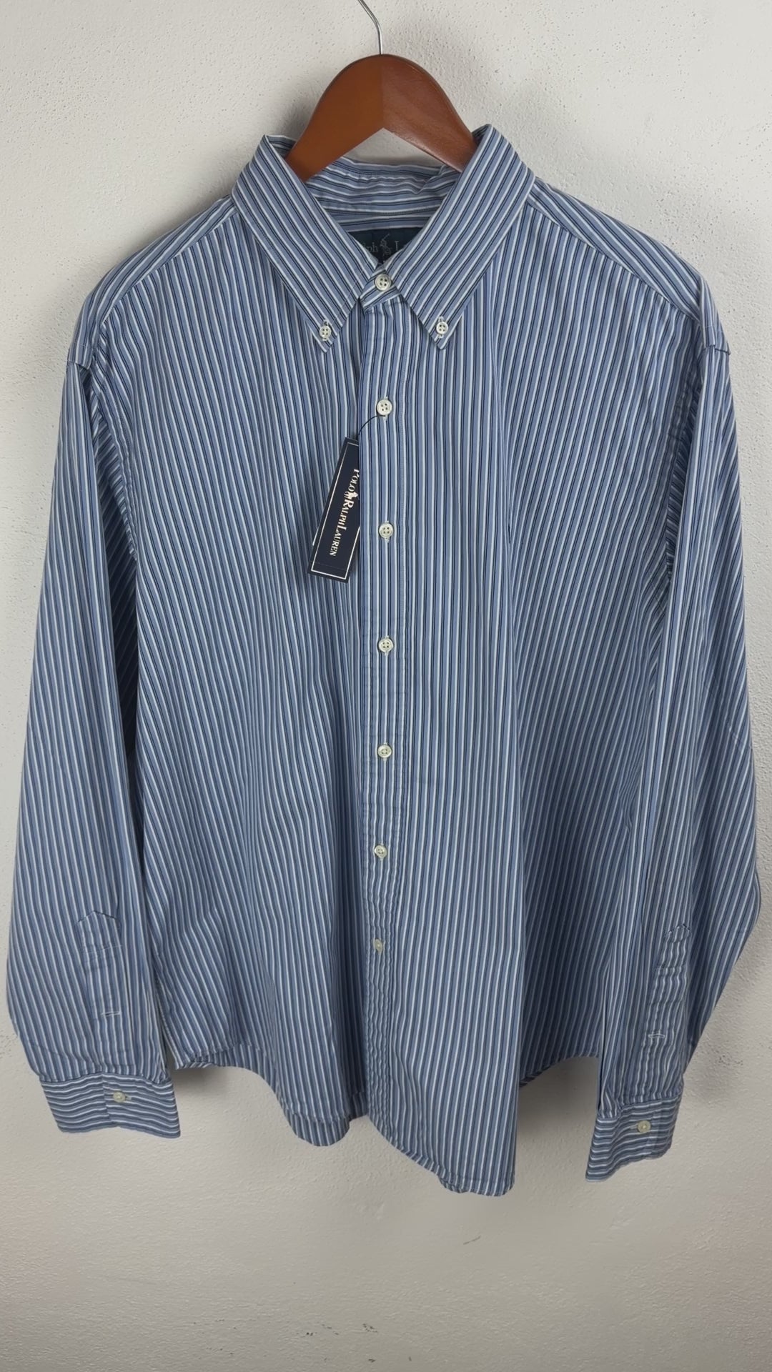 Camisa Polo Ralph Lauren Classic Fit Manga Larga Talla XL