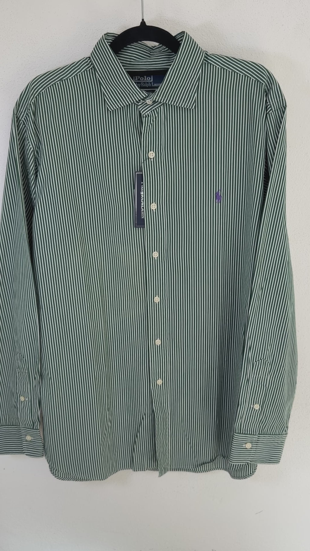 Camisa Polo Ralph Lauren Classic Fit Manga Larga talla XL